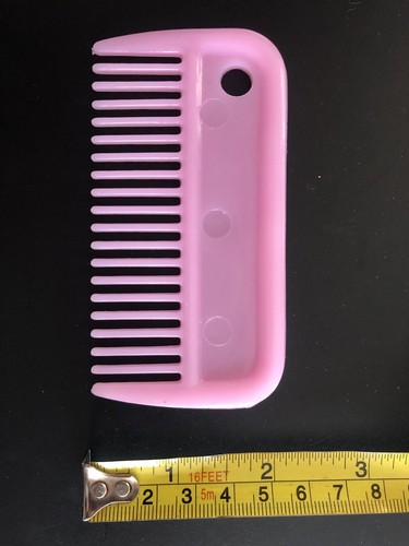 Plastic Horse Mane and Tail Comb Pink - Picture 3 of 3