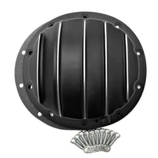 GM 10 Bolt Differential Cover Pick Up Truck C10 K10 S10 GMC Diff Aluminum Black