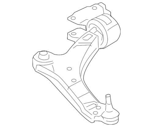 Brazo de control inferior para Land-Rover Discovery 2015-2019 (N/P LR126119)