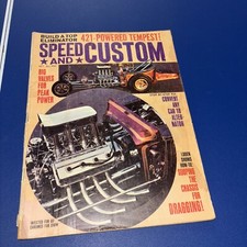 1963 October Speed And Custom Magazine 421 Tempest Bob Tasca Falcon Spirit