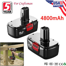 2Pack For Craftsman 19.2 Volt C3 DieHard Battery 130279005 11376 130279003 11375