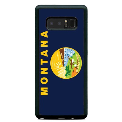 Montana State Flag Phone Case Cover For Samsung Galaxy Note 20 Ultra 10 Plus 9 8