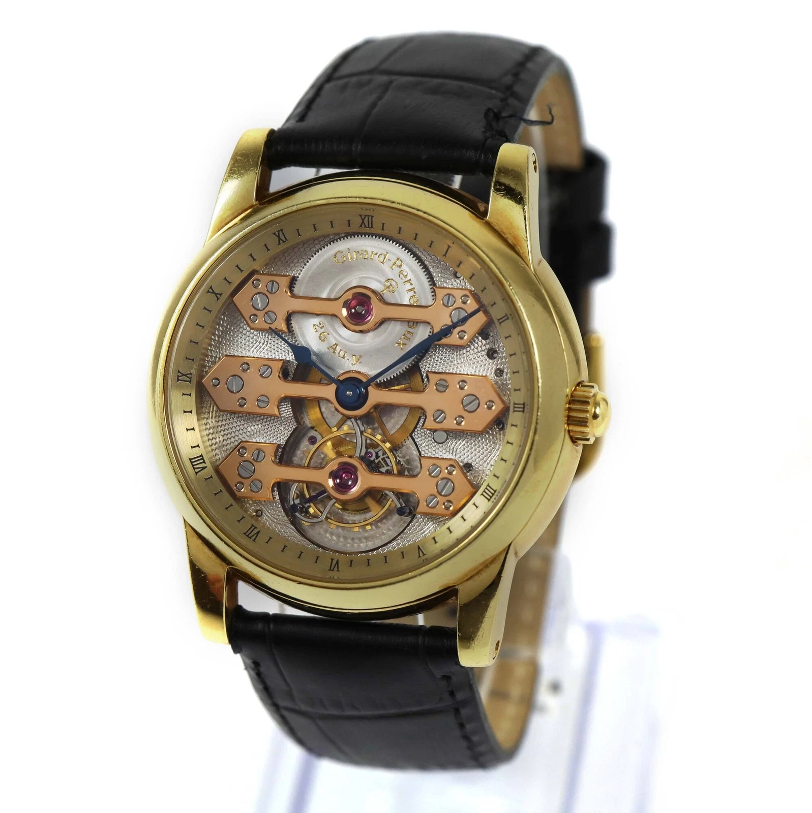 Girard Perregaux — Girard Perregaux Triple Bridge Tourbillon 40MM 18K Yellow Gold