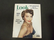 1949 NOVEMBER 22 LOOK MAGAZINE - AVA GARDNER - GREAT PHOTOS & ADS - ST 2844