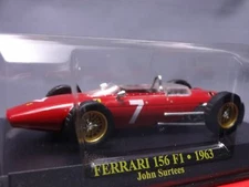 Ferrari Collection F1 156 1963 John Surtees 1/43 Scale Mini Car Display Diecast