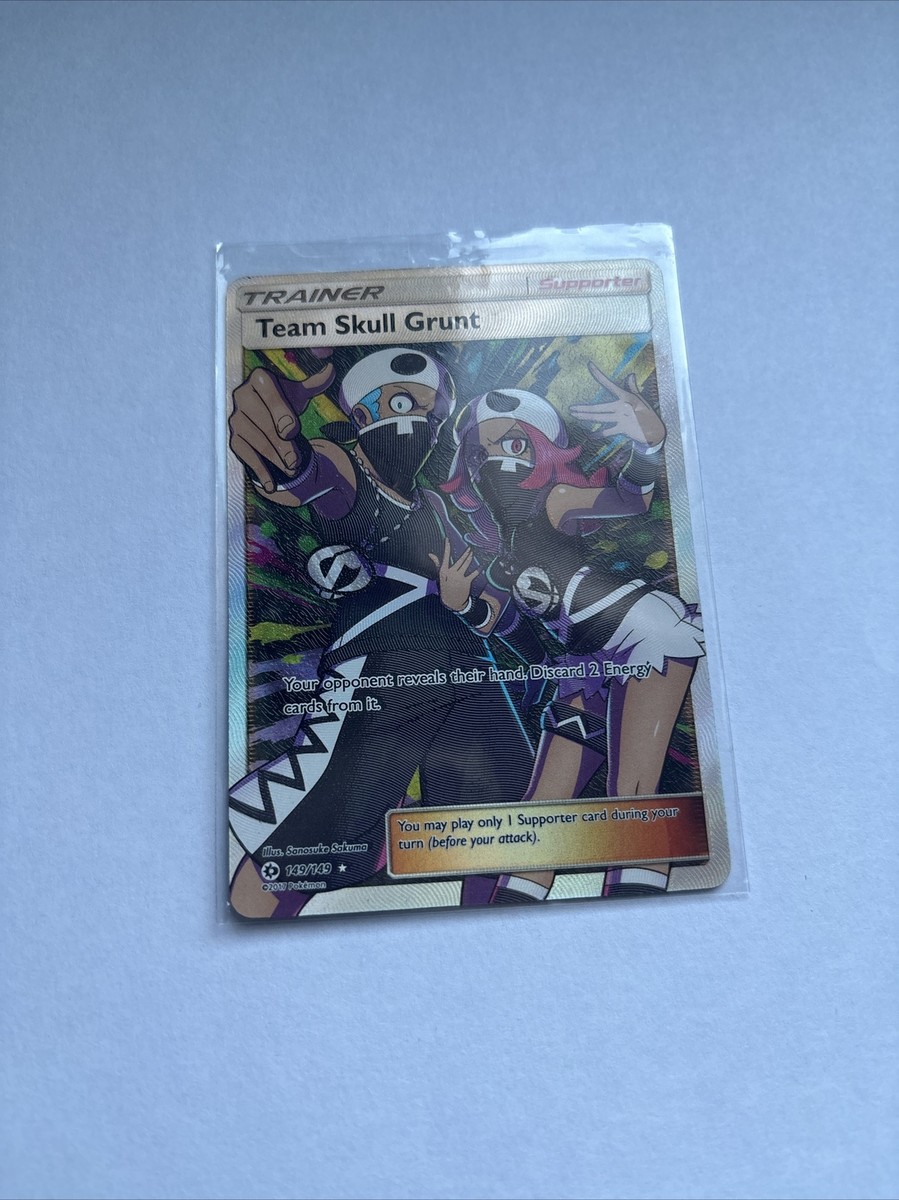 team skull grunt pokemon card value 149/149 Discard 2 Energy you find there. Team Skull Grunt Pokmon TCG