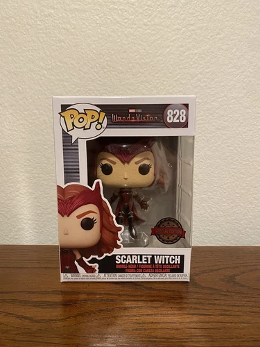 Funko Pop Marvel Studios Wanda Vision Scalet Witch Special Edition Figure