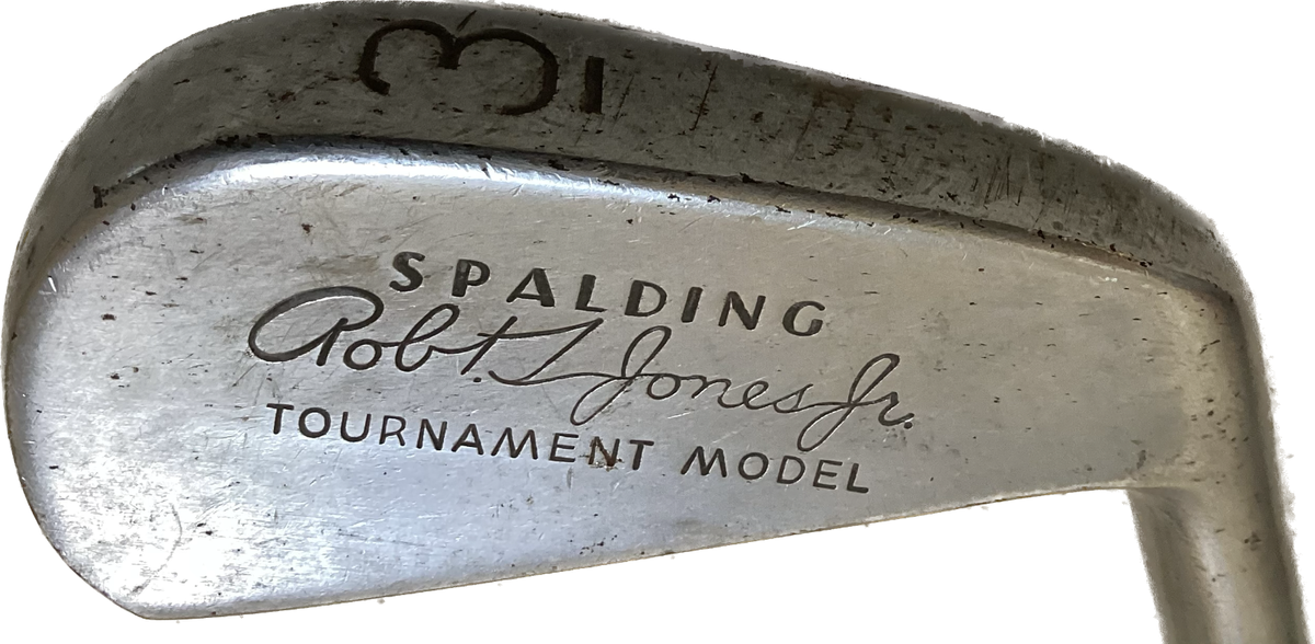 Ancien Club Spalding Lofter En Hickory - 36 3/4" D0 40* - 1897 - Droitier