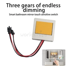 DC12V High Sensitive Smart Touch Switch Bathroom Mirror Lamp Touch Sensor Dimmer