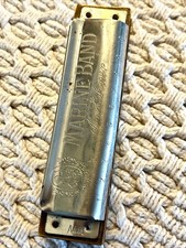 Vintage M.Hohner Marine Band Harmonica A440 Key of C Made in Germany