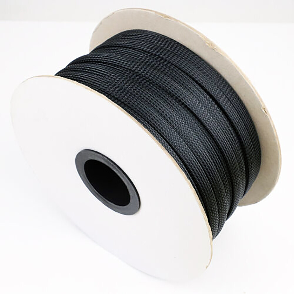 Black PET Expandable Braided Wire Cable Sleeve Sheathing Tube Protection 4~16mm