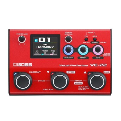 m.s. 　BOSS VE-22 Vocal Performer boss ve-22 vocal performer pedal | eBay UK