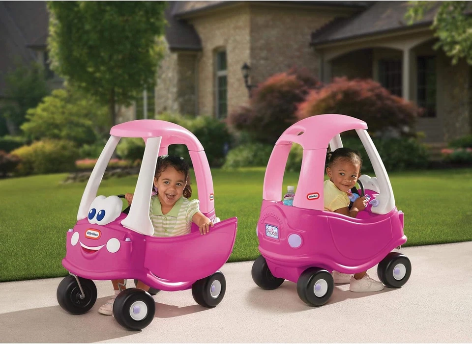 Pequeño Tikes Princesa Acogedor Cupé Juguete para Paseo - Coche Pequeño Empuje y Buggy Foto 3 de 4