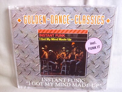 Instant Funk- I got my Mind made up- 2-Track-MCD