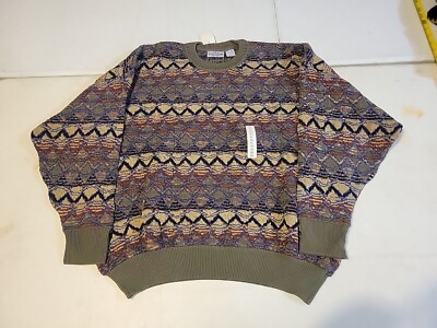 Vintage Giorgio di Firenze Sweater Coogi Style 3D Textured 