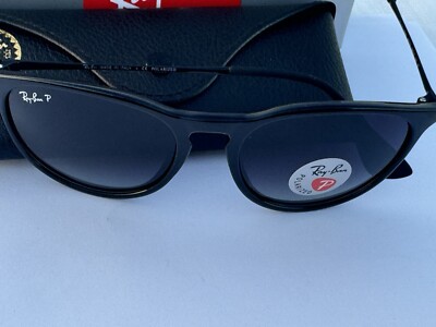 Ray-Ban Erika RB4171 601 /T3 Polarized Grey Women's Sunglasses