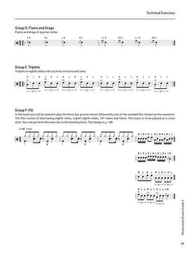Rockschool Drums Grade 3 (2024) Drums Book & Audio-Online RSL - Picture 10 of 11