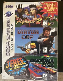 SEGA Saturn Home Console - Black