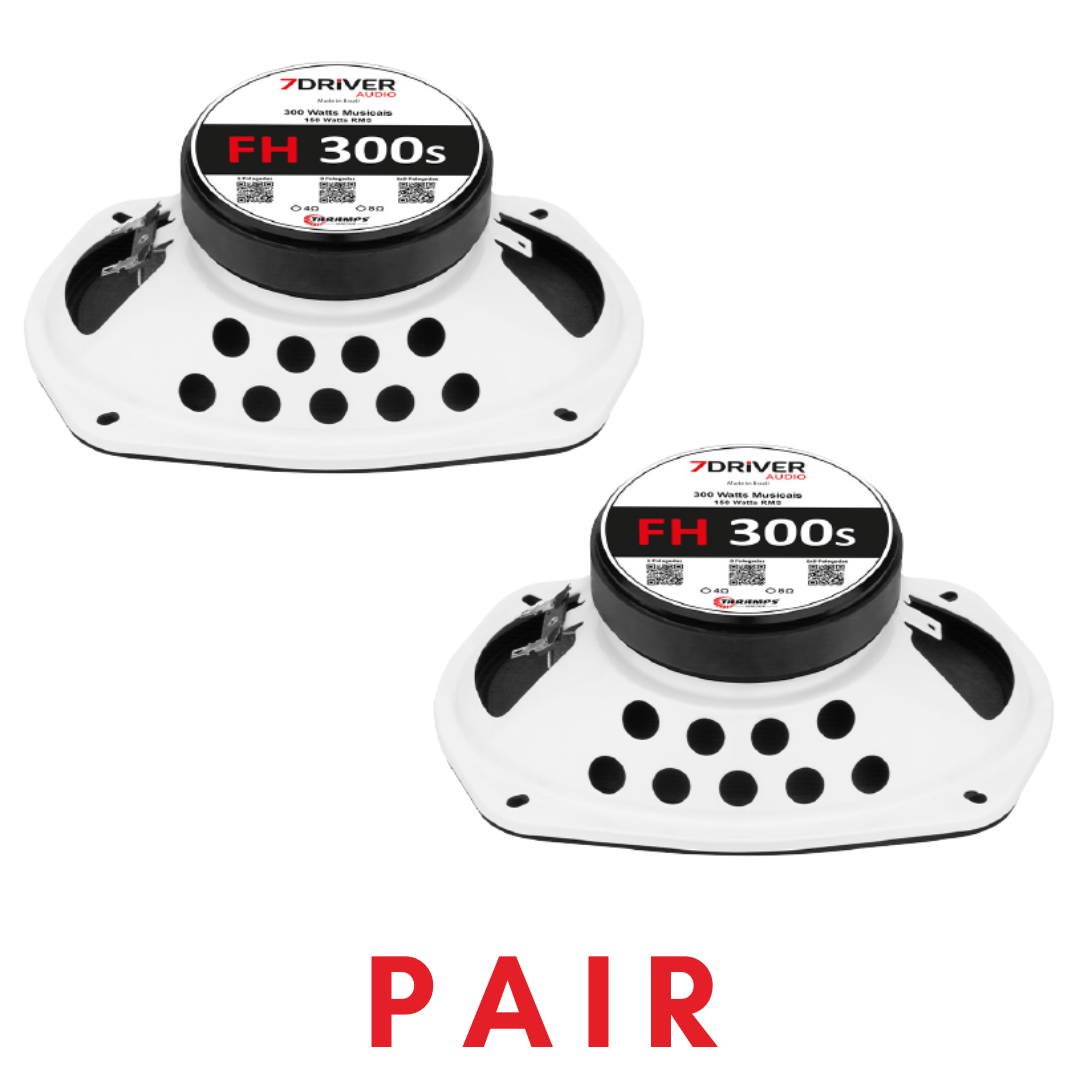 PAIR - 7DRIVER TARAMPS 6X9