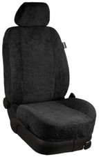 Tesla Model 3 Maß Sitzbezüge KOMPLETTSET Schonbezüge: Frottee/schwarz