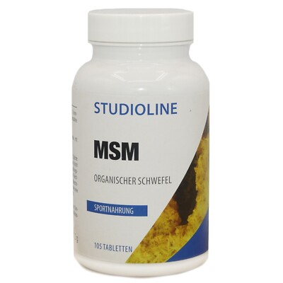 MSM Tabletten / Kapseln Organischer Schwefel (Höchste Dosis 5000mg Tagesportion)
