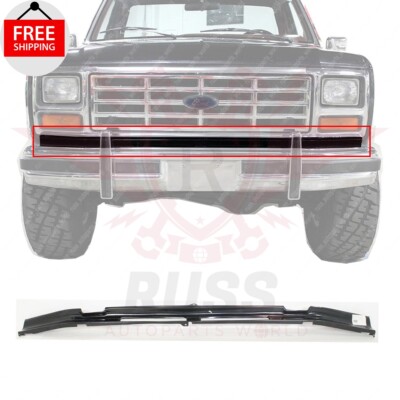 New Front Bumper Filler Air Deflector Fits 1980-1986 Ford Bronco F-150 FO1092105