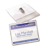 Avery Badge Holder Kit W/laser/inkjet Insert Top Load 2 1/4 X 3 1/2 White 100/bx on sale Avery Badge Holder Kit W/laser/inkjet Insert Top Load 2 1/4 X 3 1/2 White 100/bx on sale