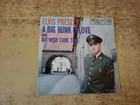 1950s EXCELLENT 45 & VG+ SLEEVE ELVIS A Big Hunk O' Love/My Wish 45 SEE NOTES!