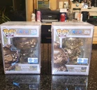 One Piece Bronze Funko Statue Brook Jinbe Pop! Plus Sealed In Protectors