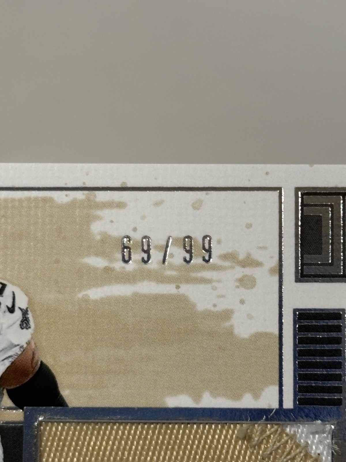 2025 Panini Impeccable - Immense Patch Autos Tyrann Mathieu #IPA-TMU /99 view 3