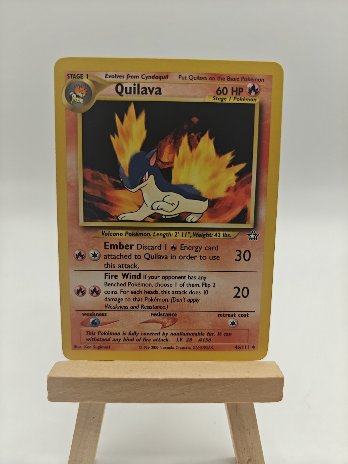 Pokemon Quilava (46) - Neo Genesis 46/111