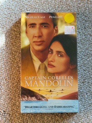 Captain Corelli's Mandolin - Nicolas Cage -  [VHS] Buy 2 get two Free