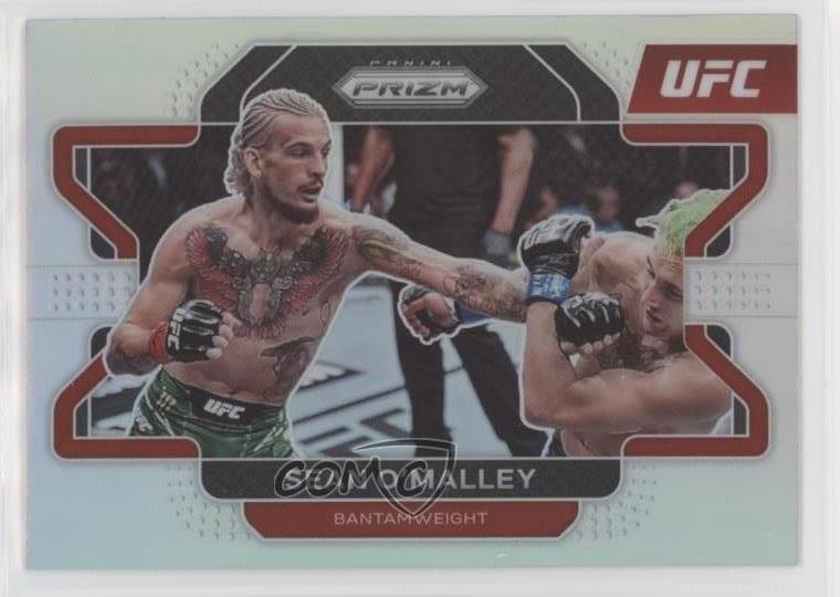 2022 Panini Prizm UFC Silver Prizm Sean O'Malley #60 0b11
