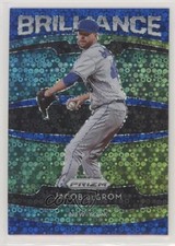 2020 Panini Prizm Brilliance Quick Pitch Blue Donut Circle /199 Jacob deGrom ib3
