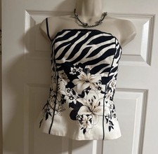 White House Black Market Bustier size 4
