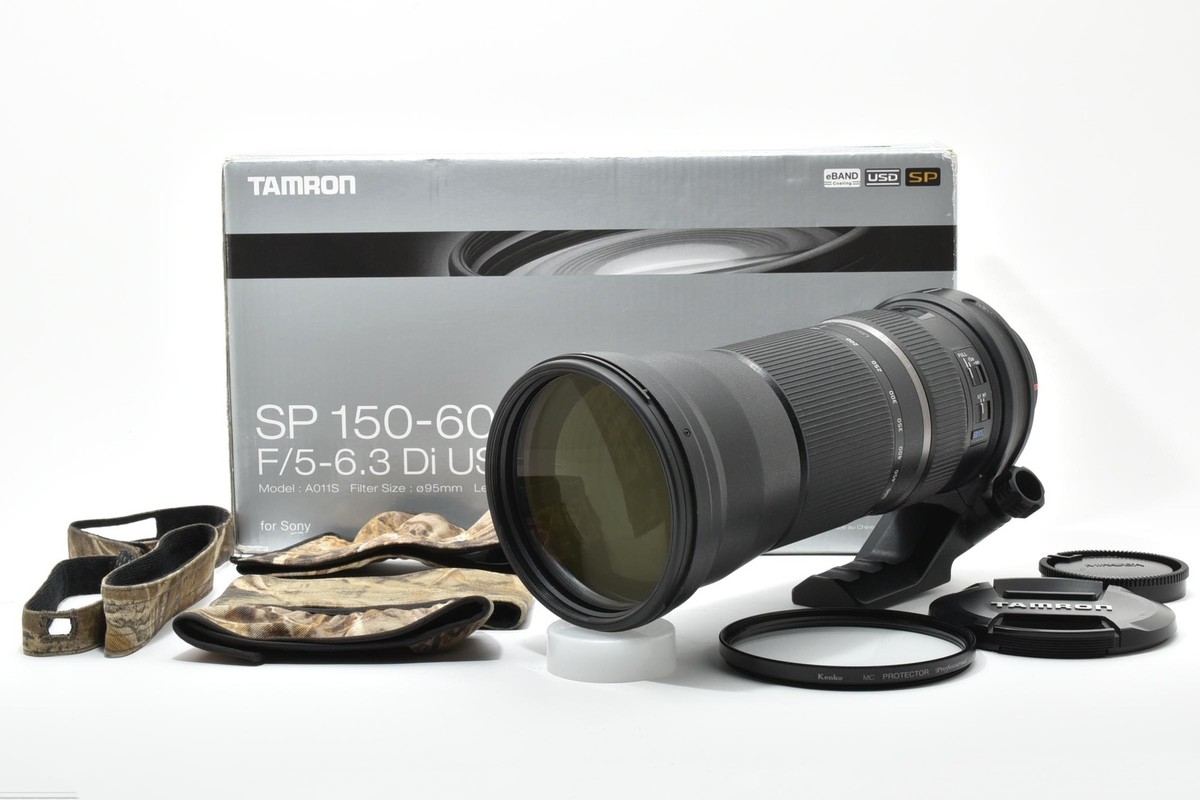 MINT/BOX] TAMRON SP 150-600mm F5-6.3 Di USD A011S Zoom Lens Sony A