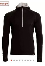 Isobaa Merino 200 Men's Hoodie Zip Neck
