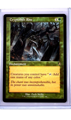2025 MTG Magic The Gathering INR Innistrad Remastered Retro #408 Cryptolith Rite