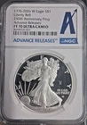 1776-2026 W Proof American Silver Eagle NGC PF70UC 250 Advance Release Privy A10