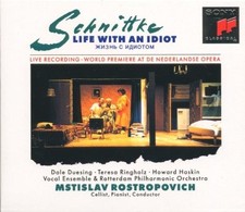 Schnittke:Life With an Idiot - Rostropovich:Rotterda CD YGVG The Cheap Fast Free