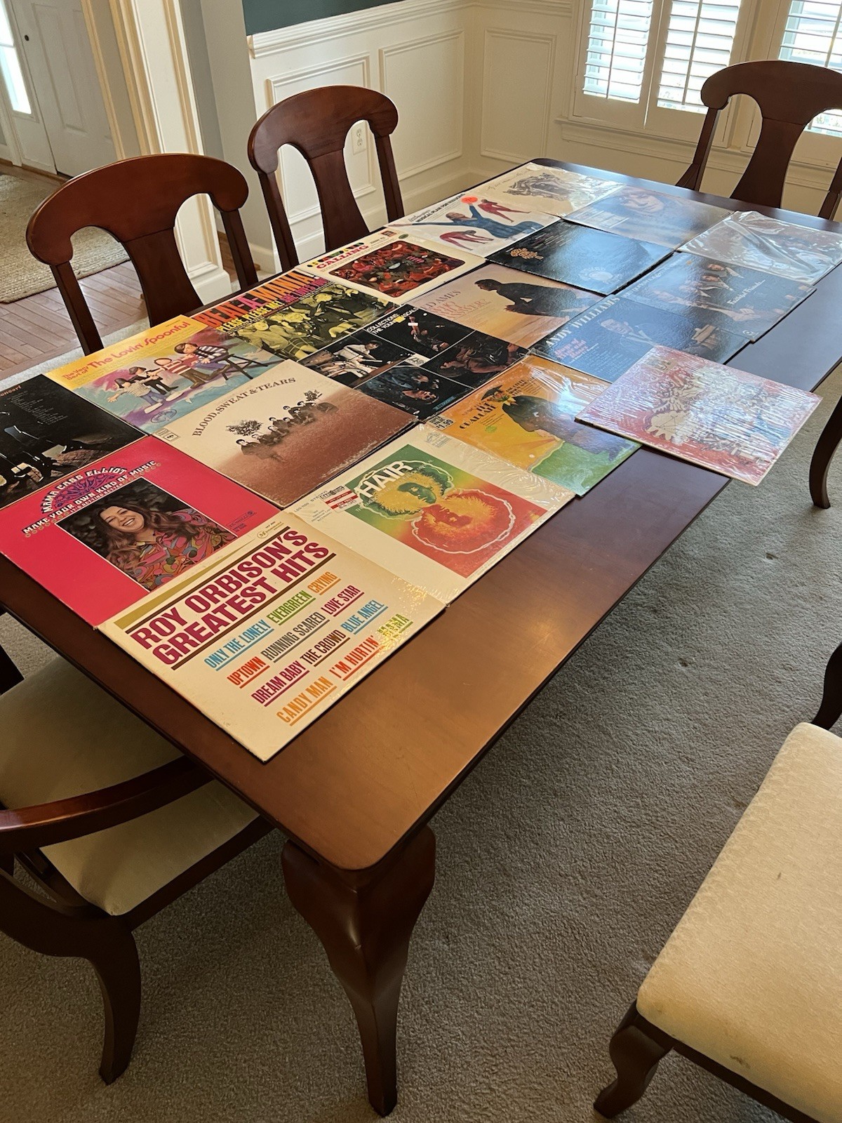 Lot of 20 Vintage Vinyls Various 60s Artists Rock Pop Please See Photos