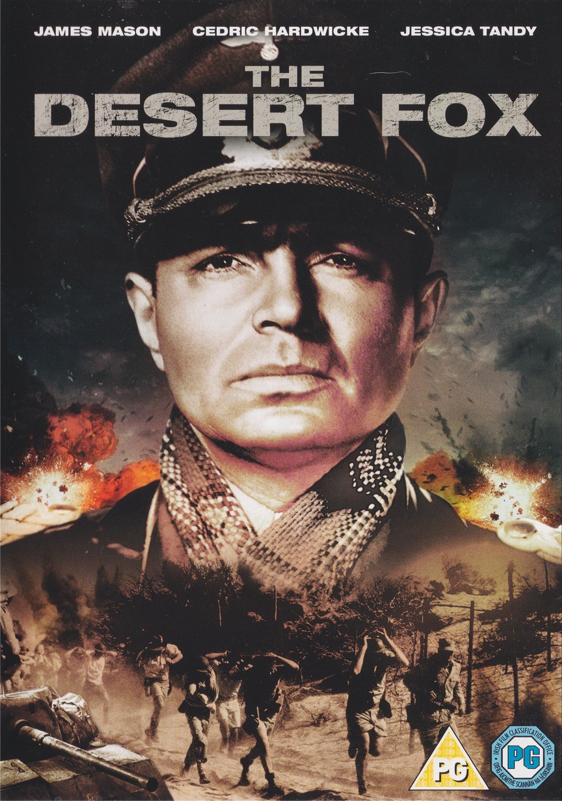 The Desert Fox - Jessica Tandy, James Mason - NEW Region 2 DVD
