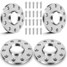 4x 15mm 5x130mm Wheel Spacers 14x1.5 Studs 5 Lug For 2006-2011 Cayman