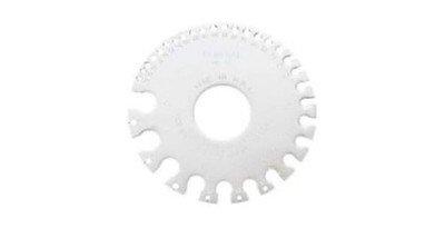 21 US Standard Sheet Metal Round Gage - Round Gage