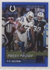 2017 Panini Donruss Press Proof Blue TY Hilton #185 fm0