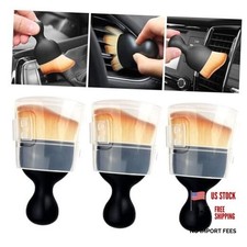 3PCS Car Interior Cleaning Tool, Car Cleaning Brush Interior Dust