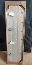 Holz Messlatte 120cm Neu Ovp Mit Wolken Motiv...