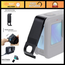 Aluminum Side Door for GoPro Hero 13/12/11/10/9 - USB Pass Through Battery Cover
