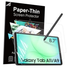 3 Pack Paper-Feel Screen Protector for 8.7 Inch Samsung Galaxy Tab A11 2025,