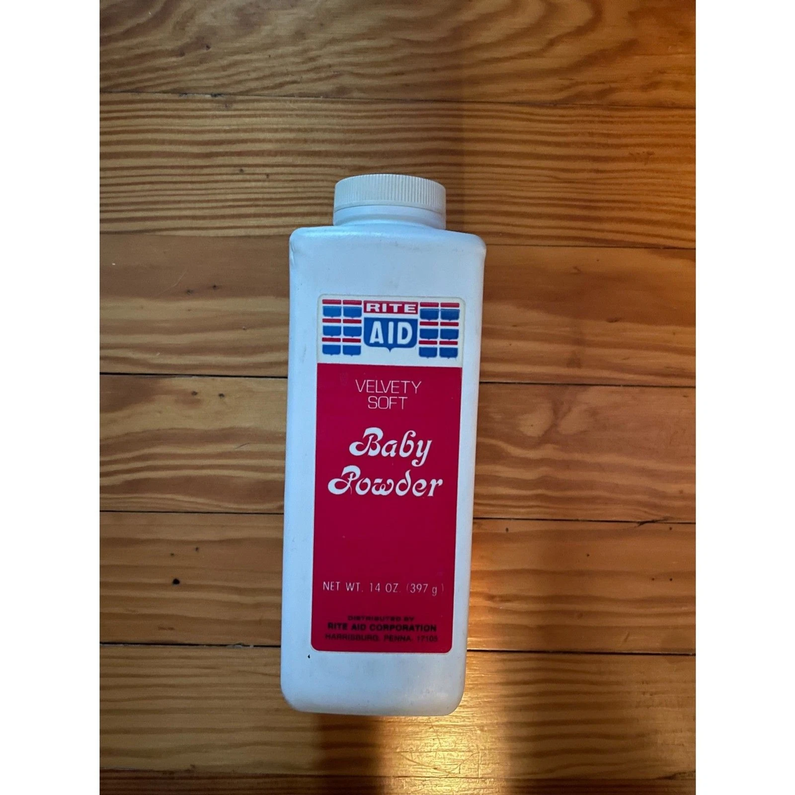 Vintage Baby Talcum Powder Rite Aid Brand Approx 8 ox Left
Opens in a new window or tab